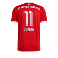 Fotbalové Dres Bayern Munich Kingsley Coman #11 Domácí 2022-23 Krátký Rukáv
